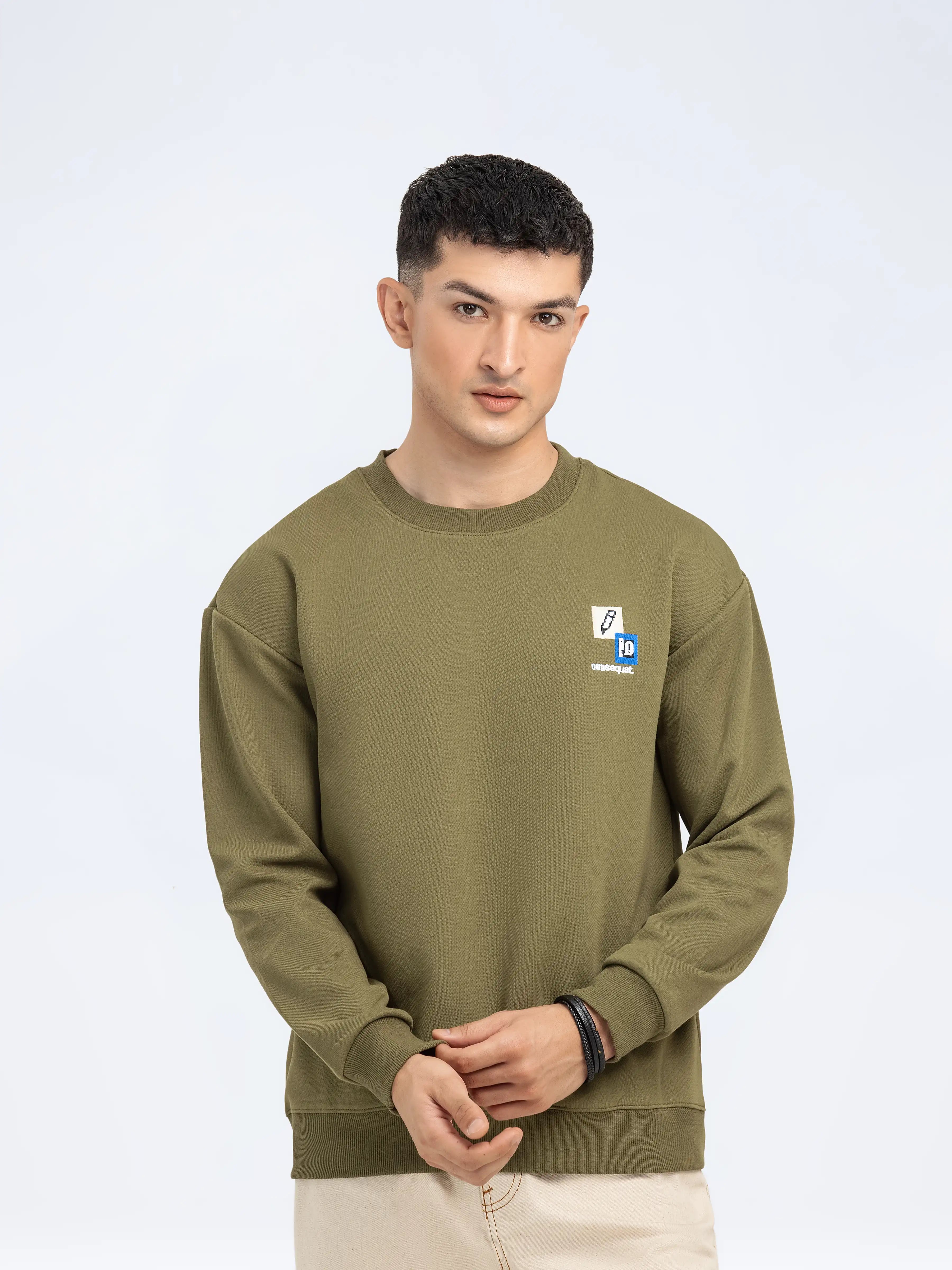 Regular Fit Interlock Sweatshirt - FMTSS24-081