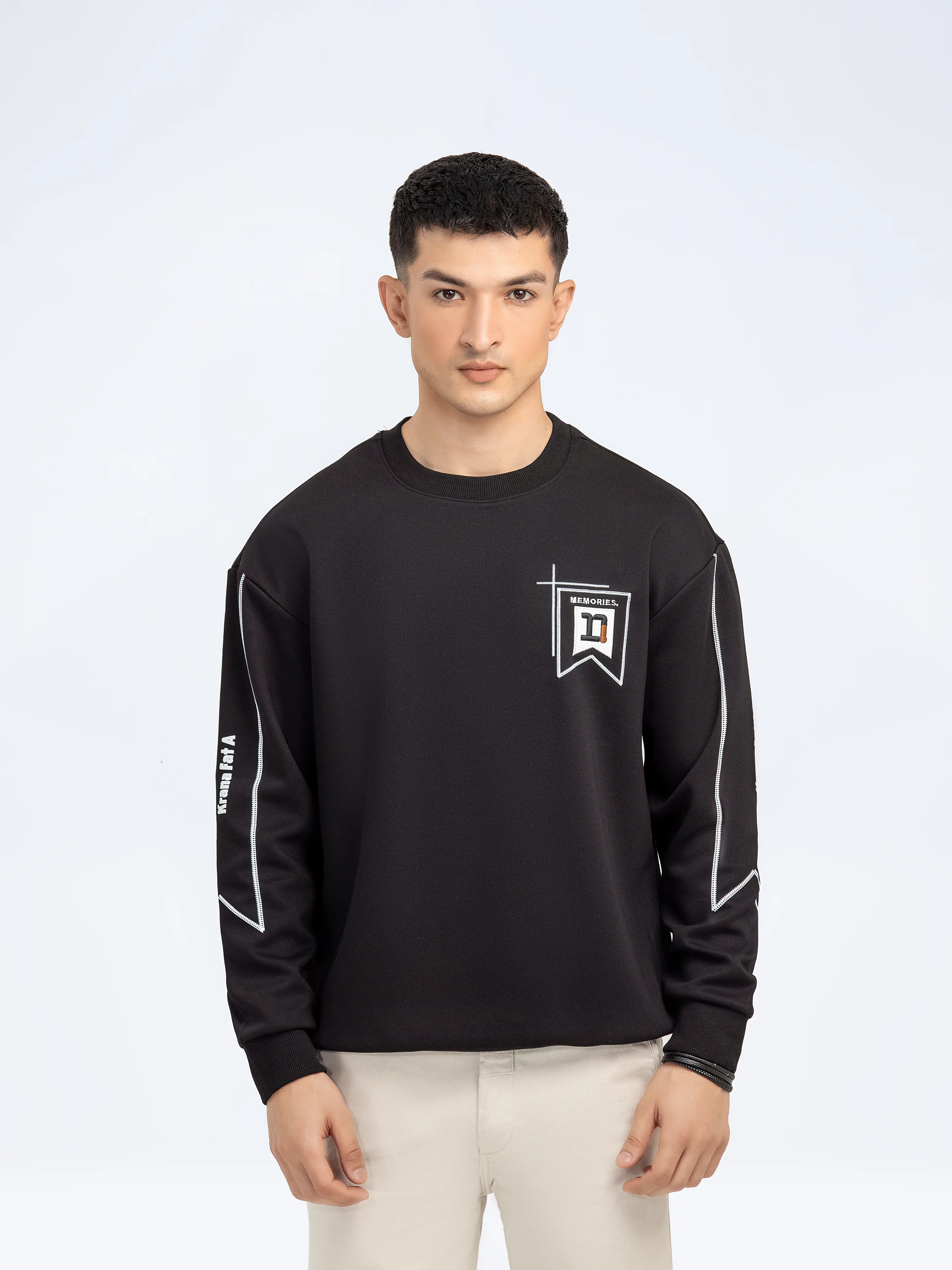 Regular Fit Interlock Sweatshirt - FMTSS24-084