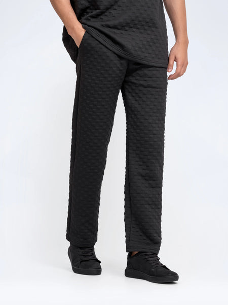 Quilted Co-Ord Set Jog Pant - FMBT24-049