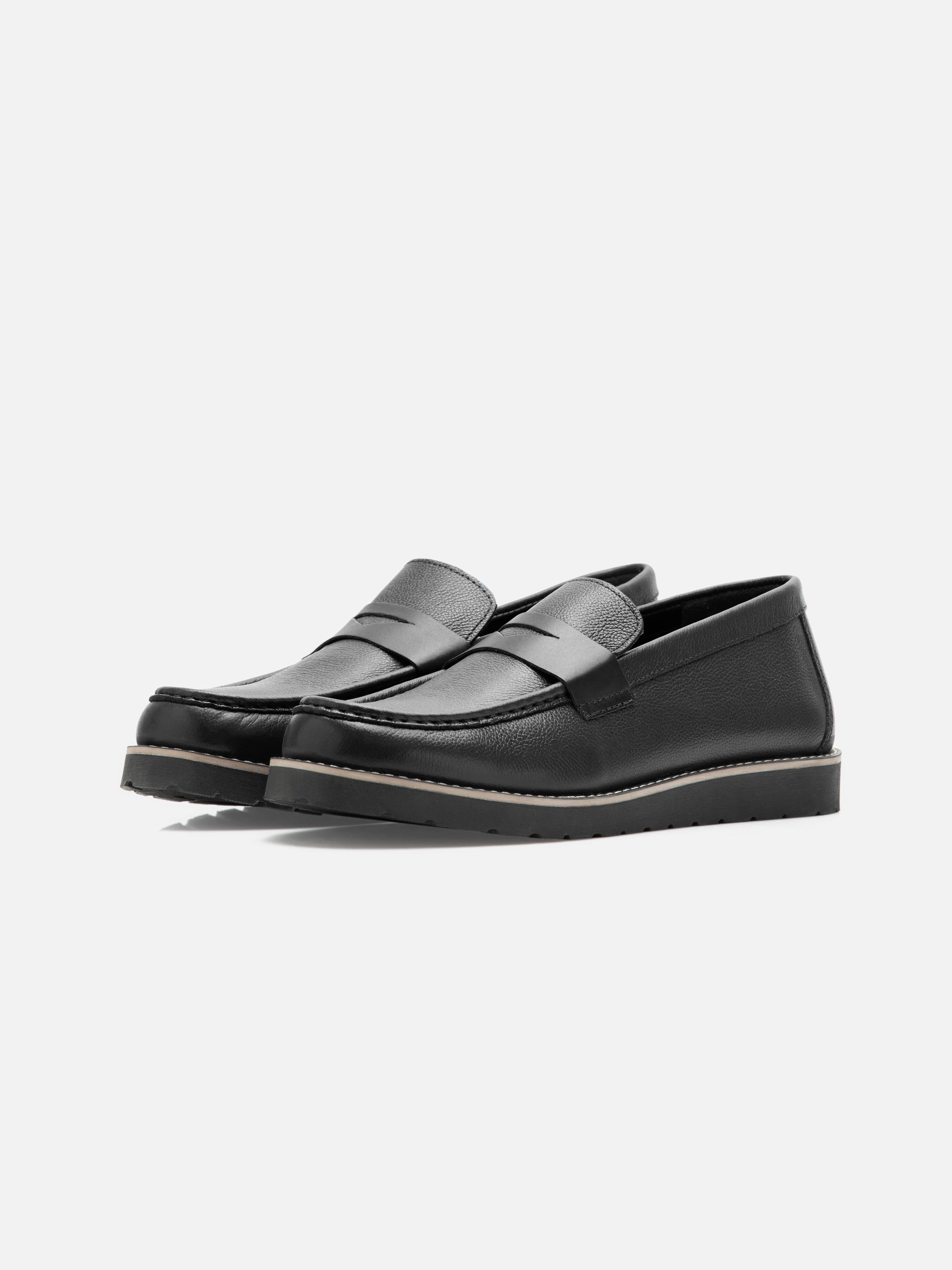 Leather Boat Shoes - FAMS24-086