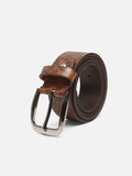 Dark Brown Leather Belt