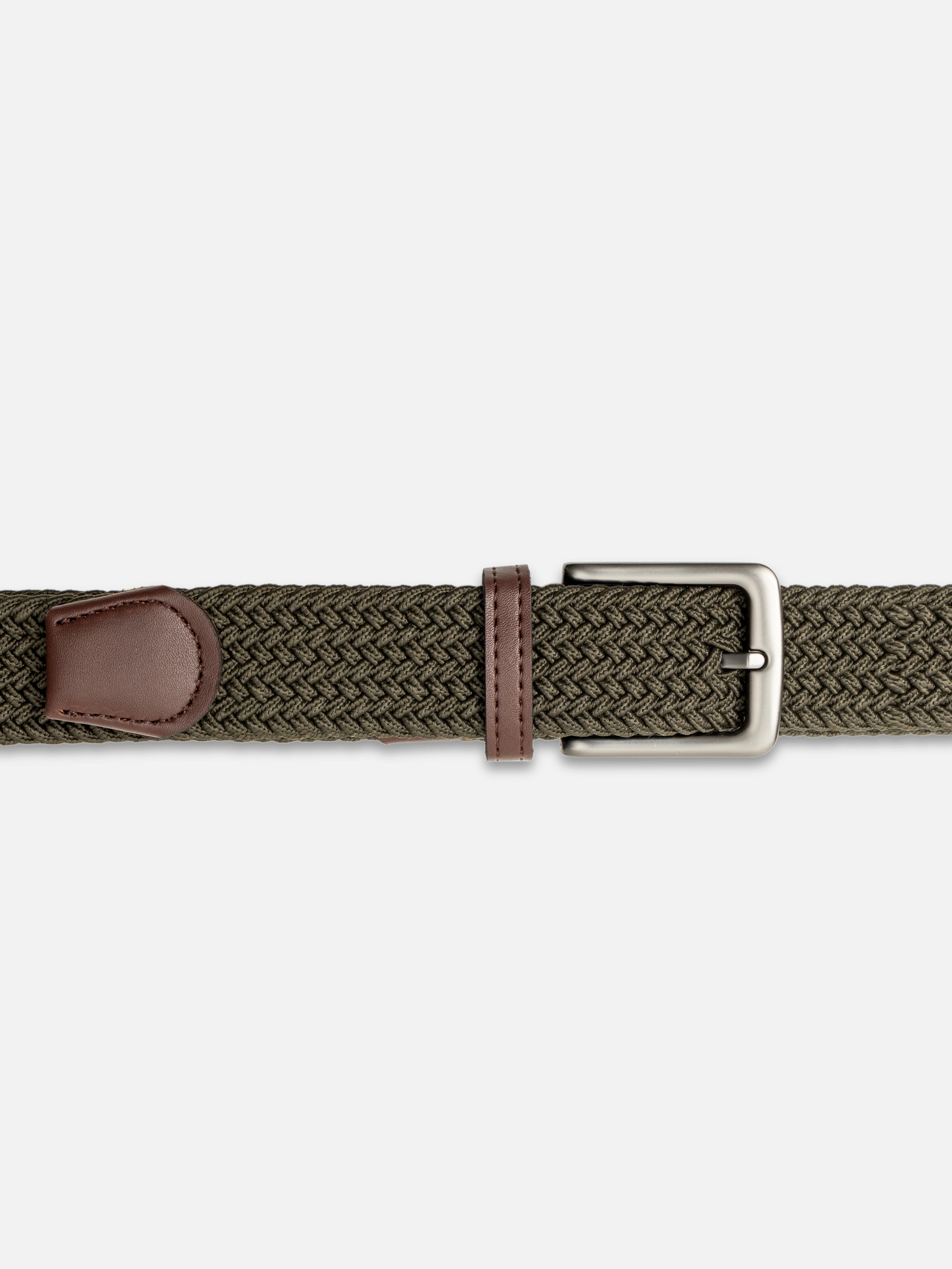 Olive Knitted Belts - FABC5-002