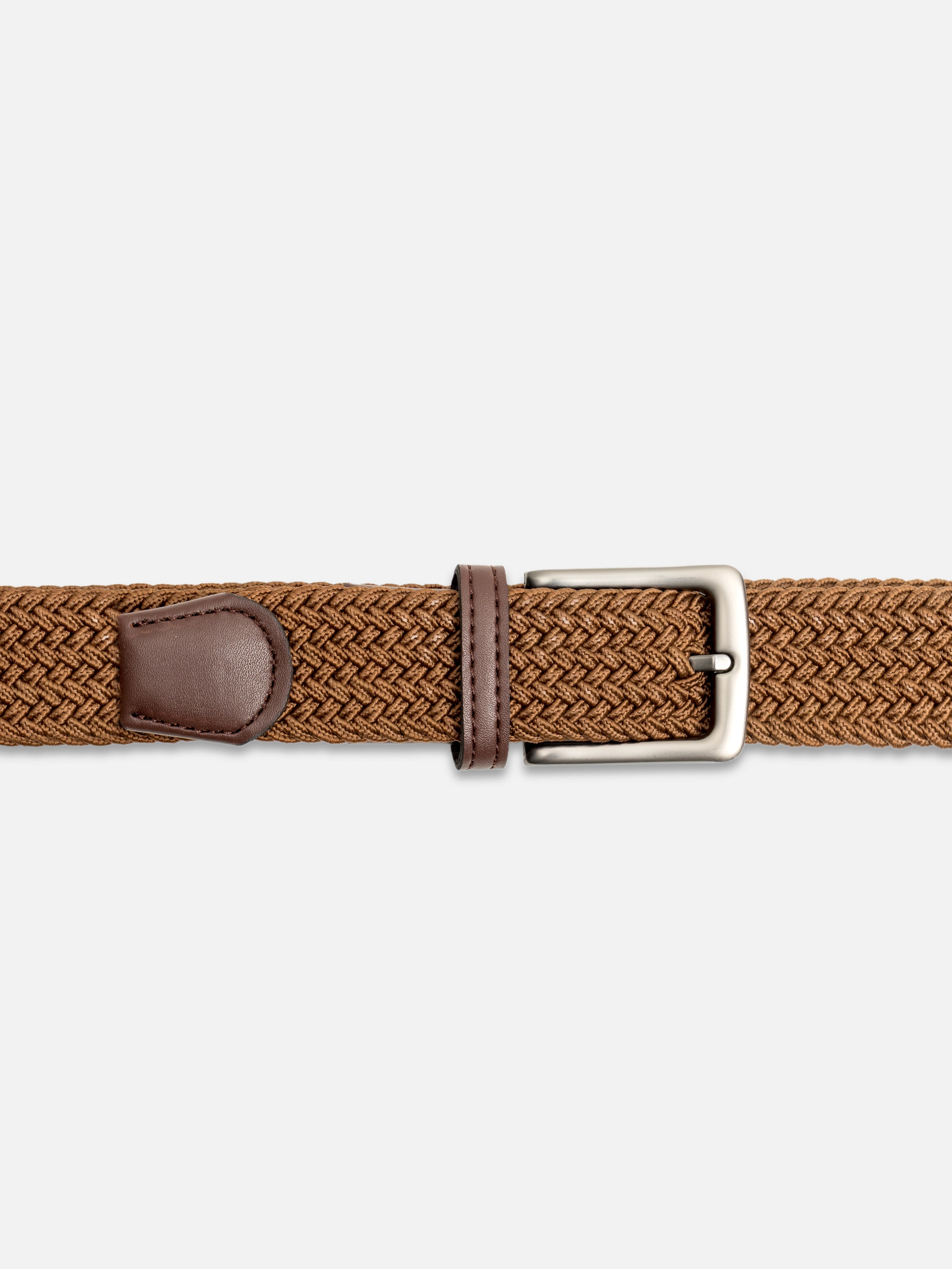 Caramel Knitted Belts - FABC5-010