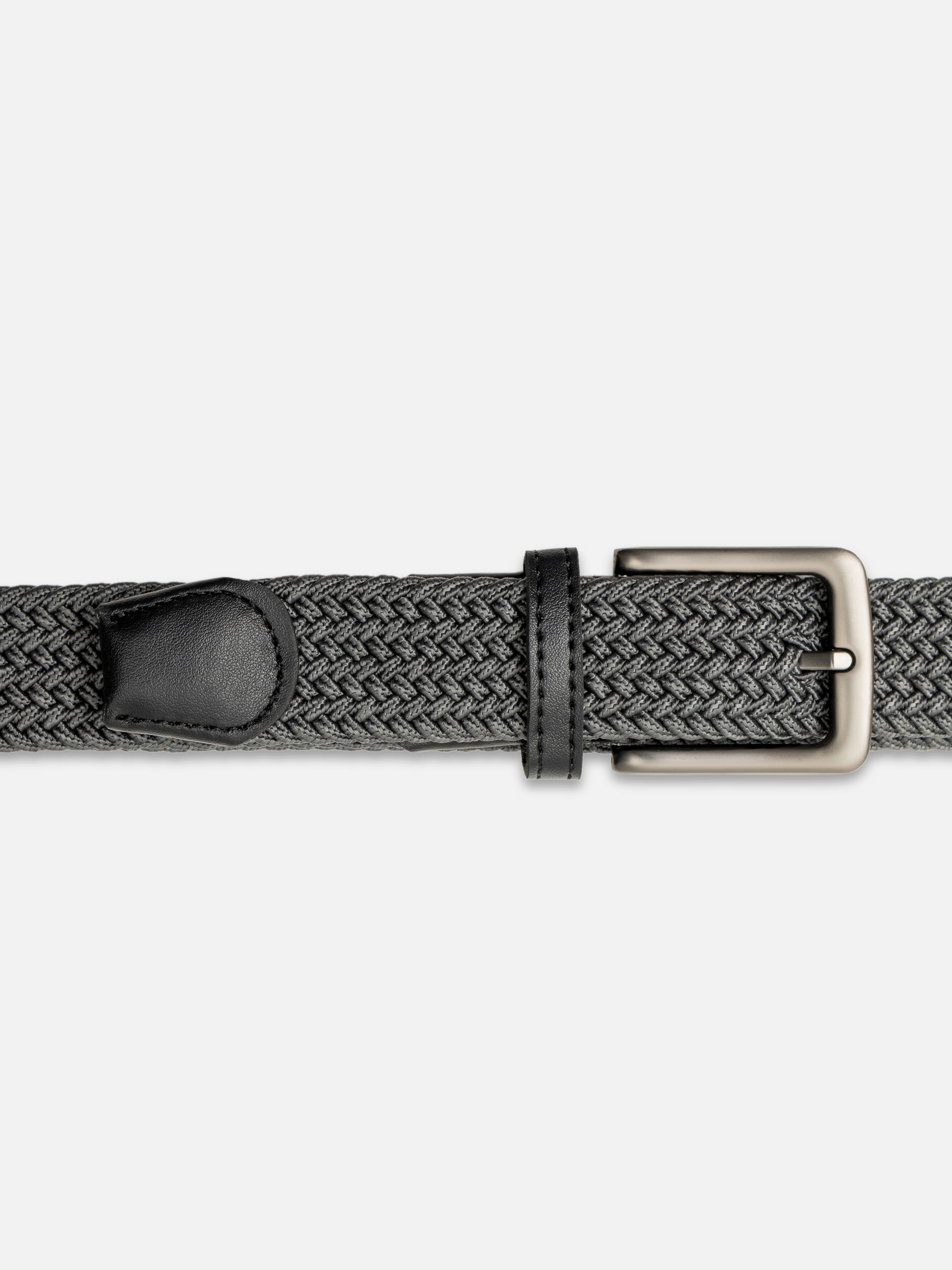 Grey Knitted Belts - FABC5-013