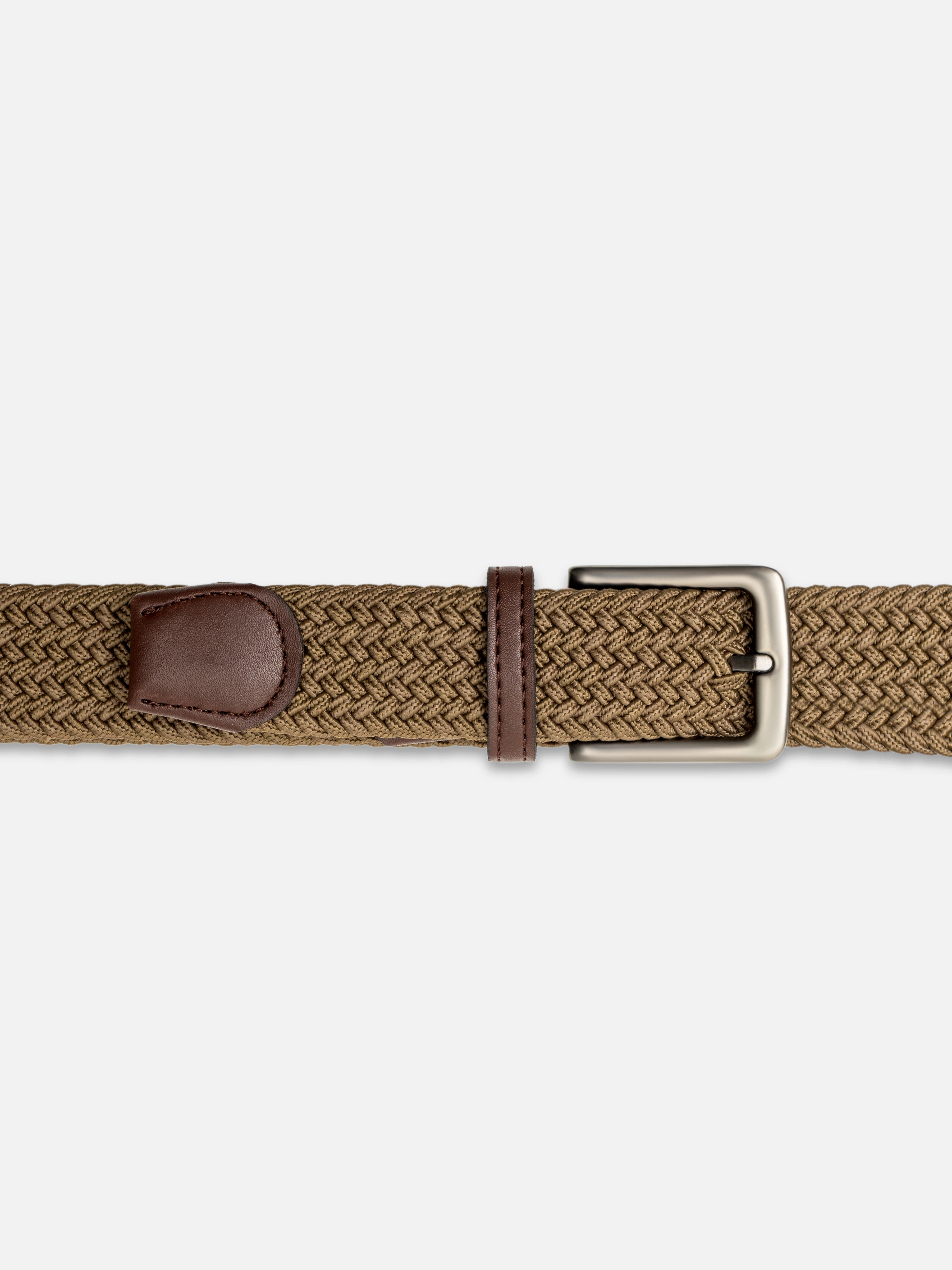 Brown Knitted Belt - FABC5-009