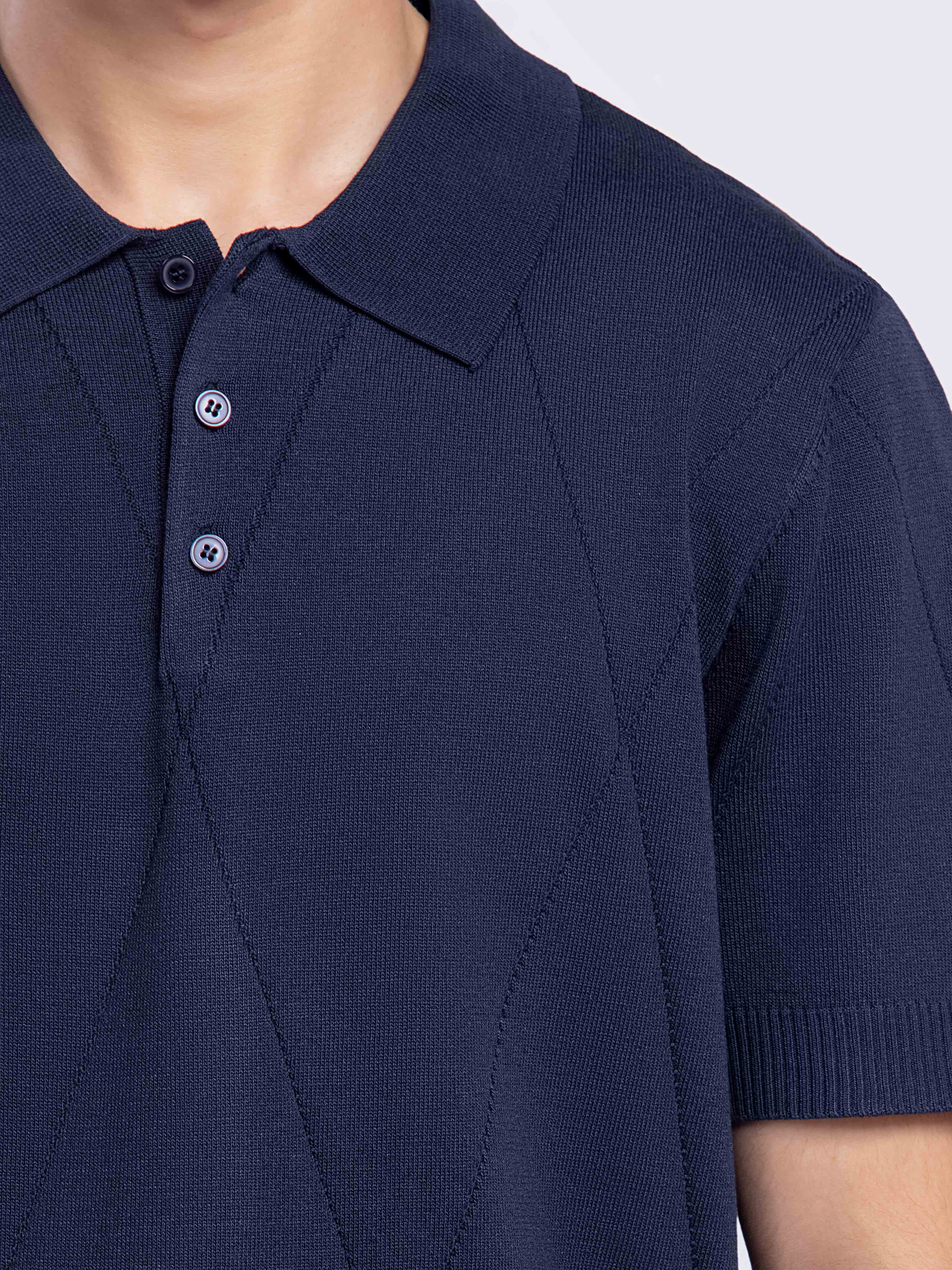 Regular Fit Knitted Polo - FMTCP5-220