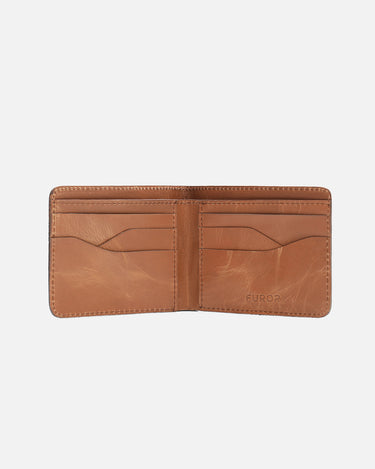 Brown Leather Wallet - FAMW24-001