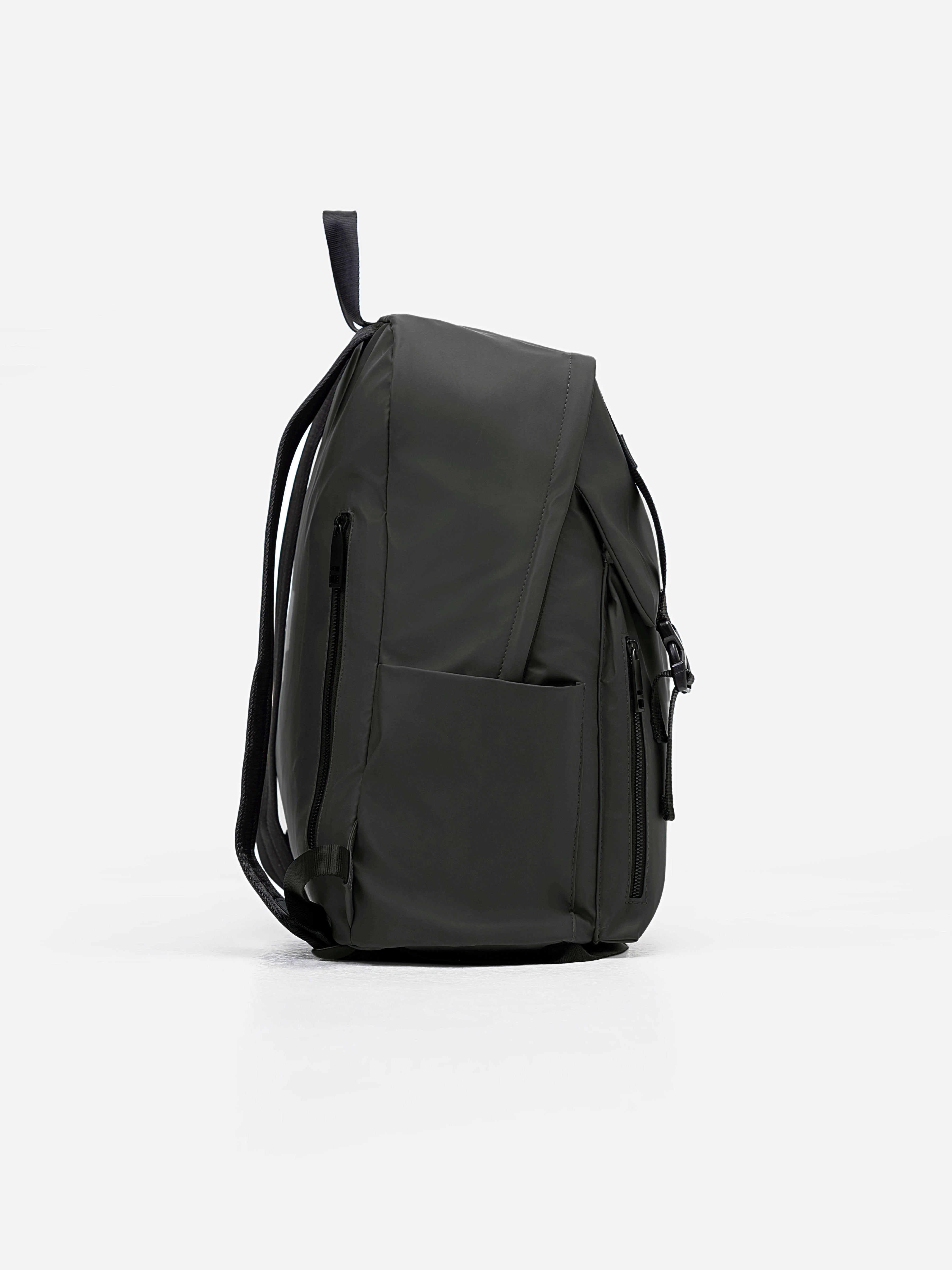 Green Leatherette Backpack - FABG5-018