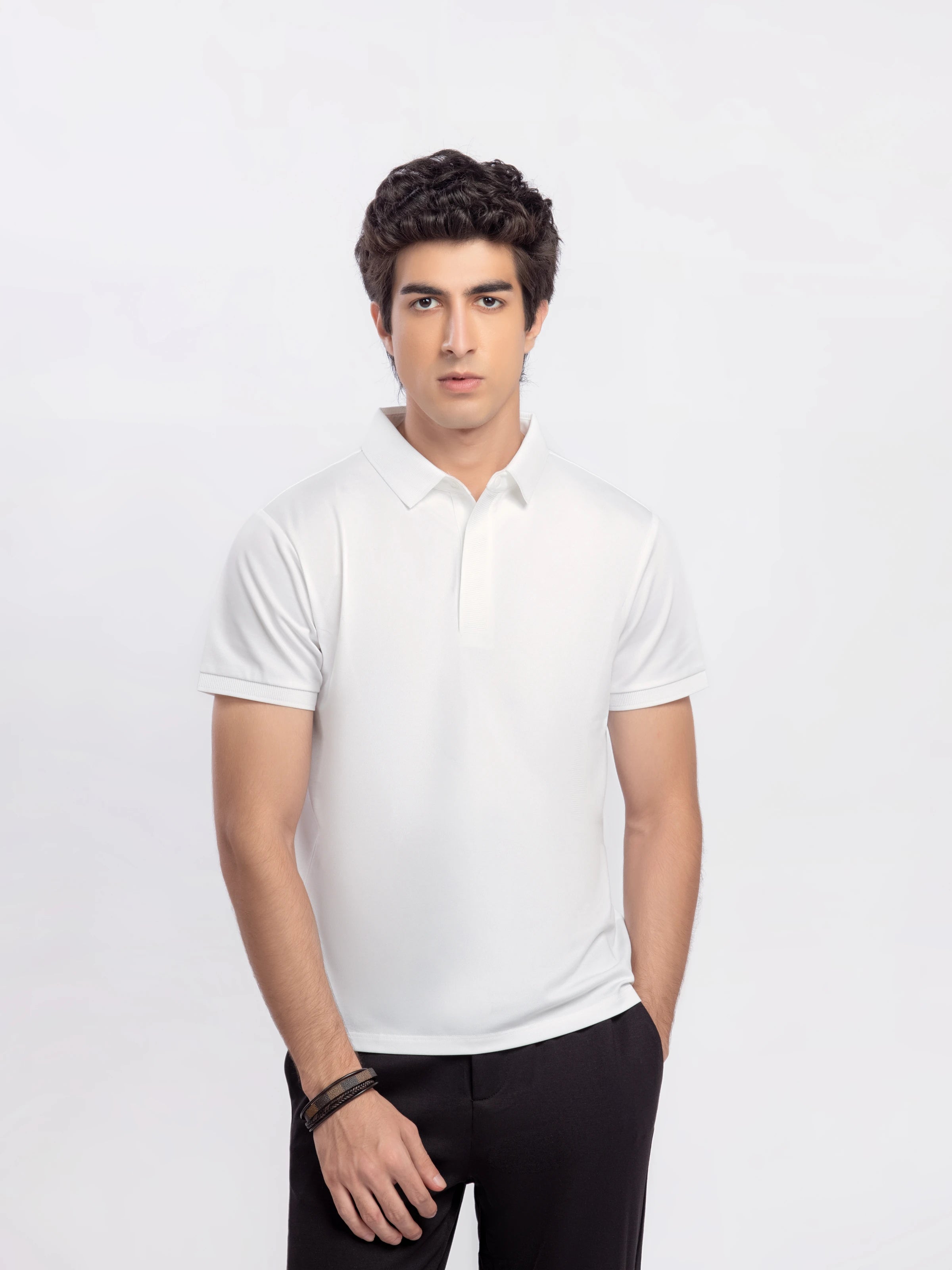 Smart Fit Textured Polo - FMTCP5-109