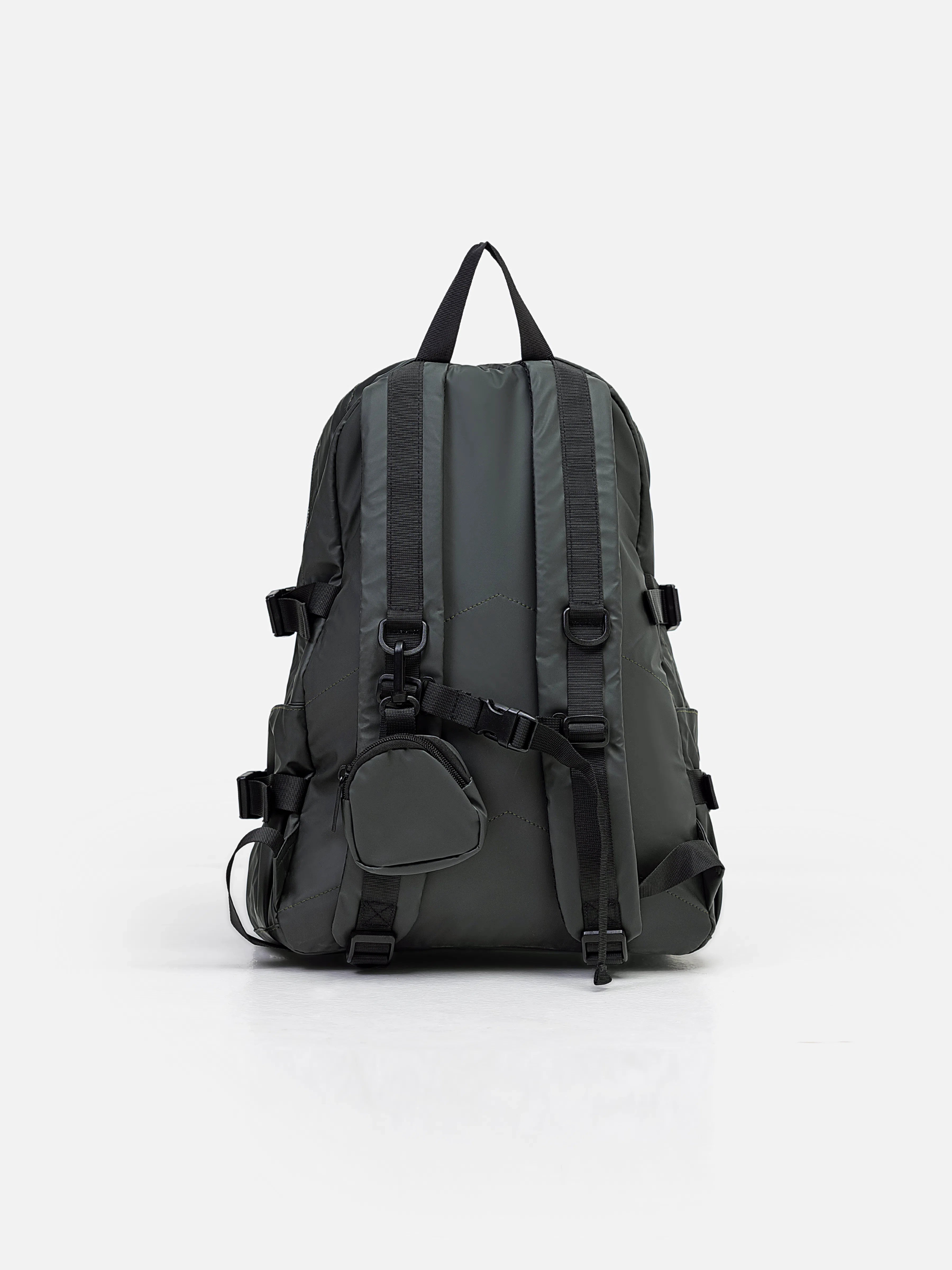 Green Leatherette Backpack - FABG5-019