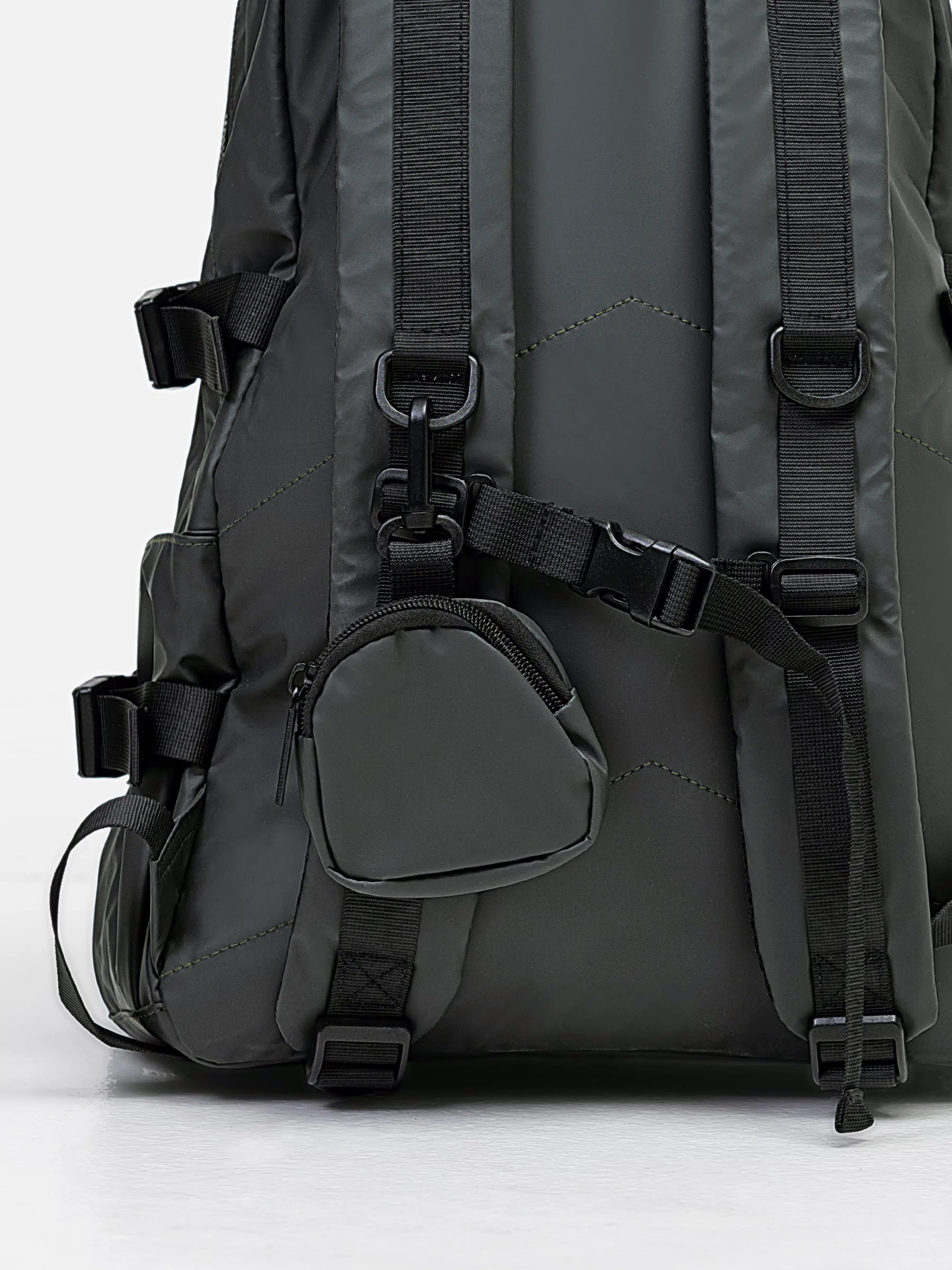 Green Leatherette Backpack - FABG5-019