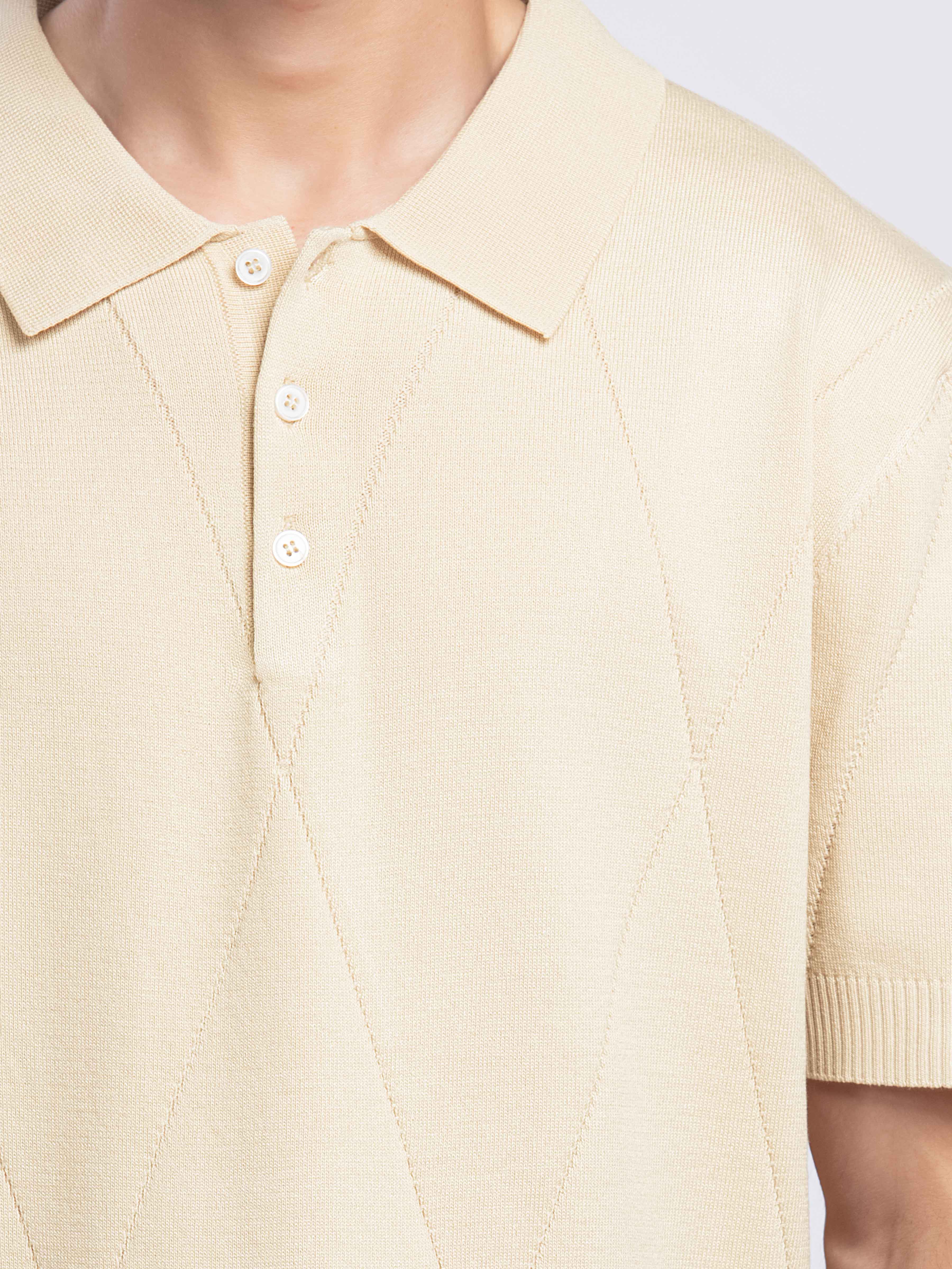 Regular Fit Knitted Polo - FMTCP5-222