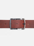Maroon Leather Belt