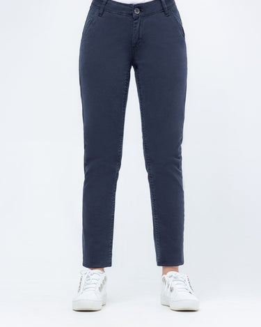 Women's Navy Chino Pant - FWBCP23-003