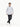 Men's White Casual Shirt - FMTS22-31686