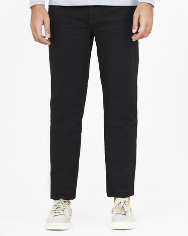 Men's Black Denim Pant - FMBP22-004