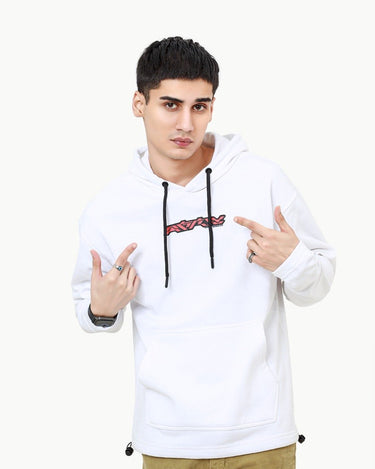 Men's White Hoodie - FMTH22-061