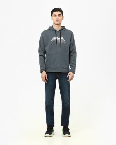 Men's Grey Hoodie - FMTH22-043