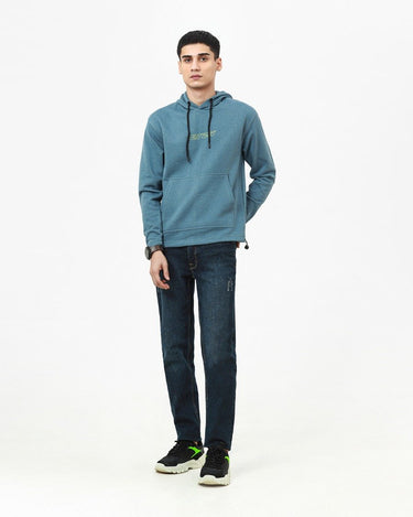 Men's Blue Hoodie - FMTH22-047