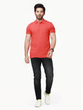Men's Coral Polo Shirt - FMTCP22-010