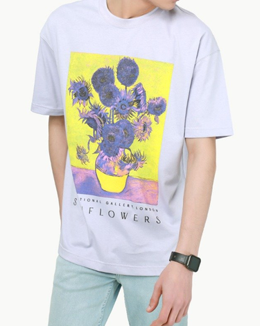 Relax Fit Crew Neck Graphic Tee - FMTGL23-001