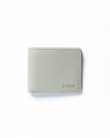 Grey Leather Wallet - FAMW23-001