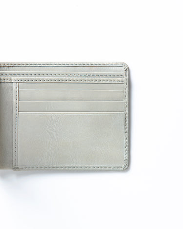 Grey Leather Wallet - FAMW23-001