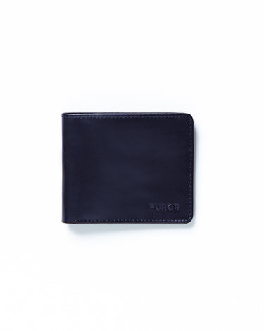 Navy Blue Leather Wallet - FAMW23-002