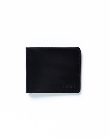 Black Leather Wallet - FAMW23-004