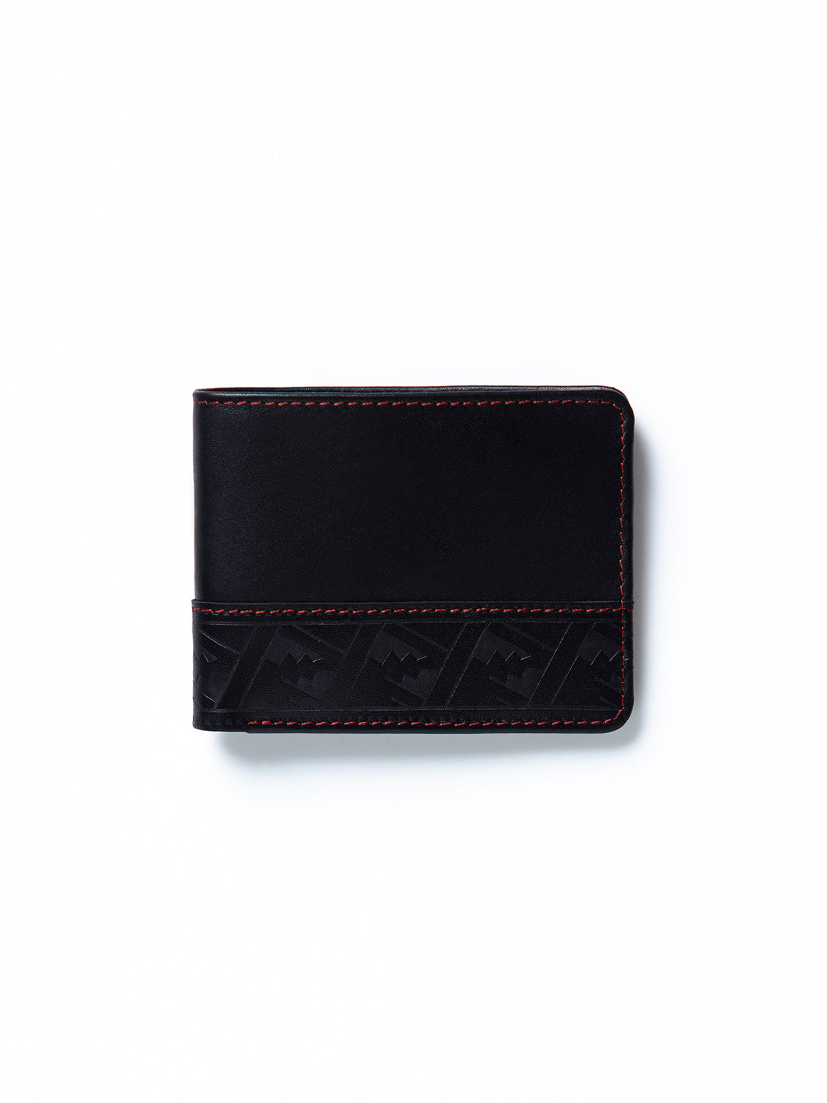 Black Leather Wallet - FAMW23-005