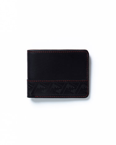 Black Leather Wallet - FAMW23-005