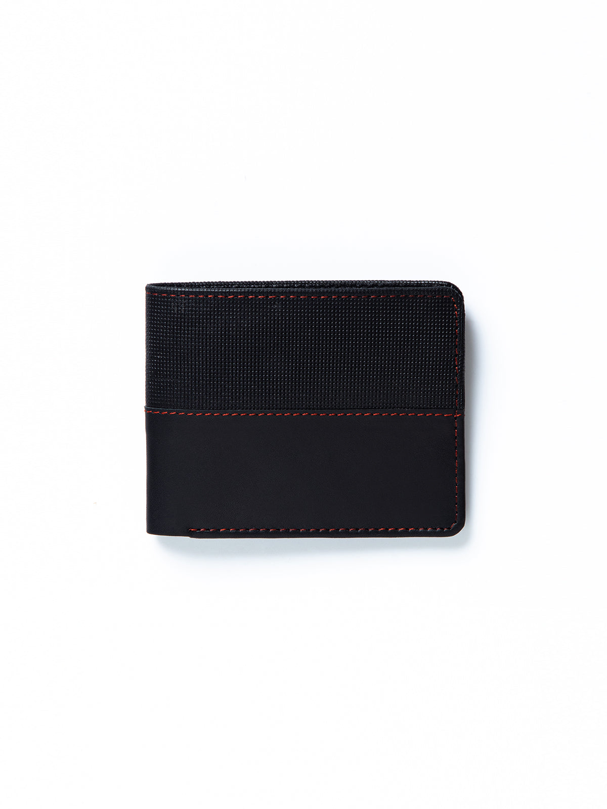 Black Leather Wallet - FAMW23-007