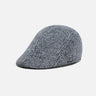 Black & White Flat Cap - FAC23-054