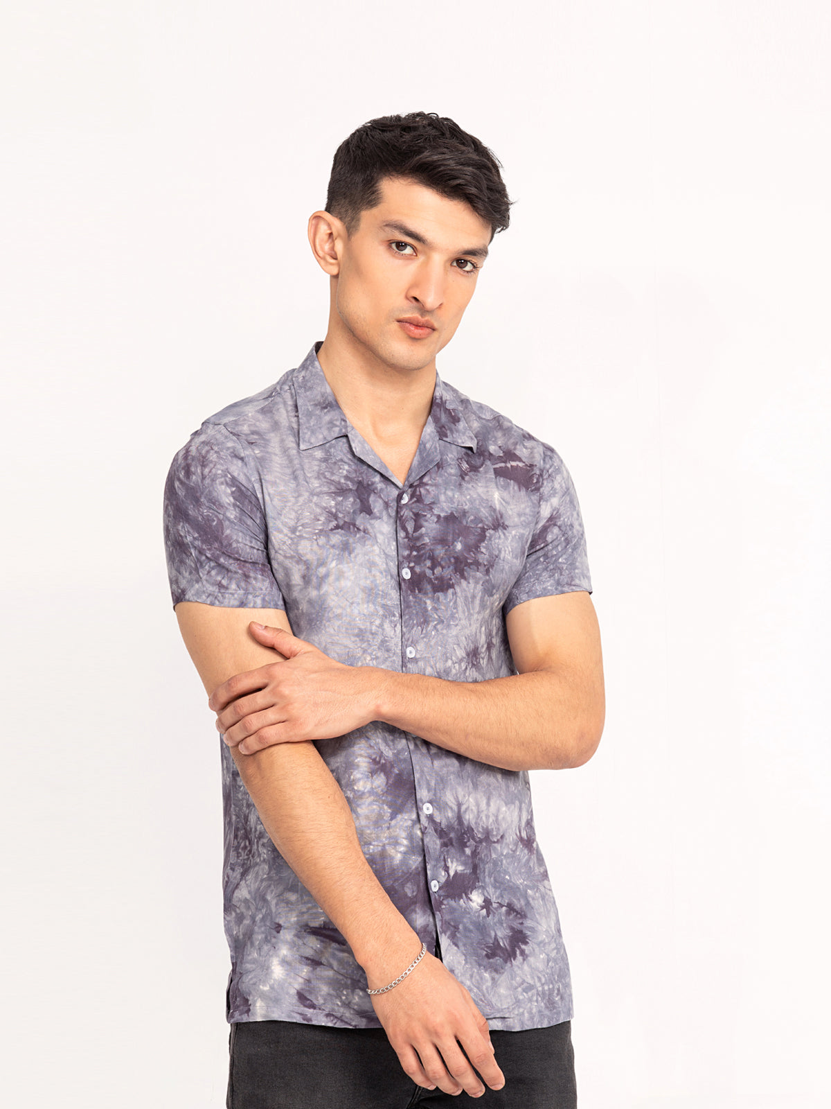 Printed Resort Collar Shirt - FMTS22-31657