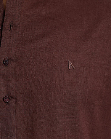 Crosshatch Kurti Shirt - FMTS23-31899