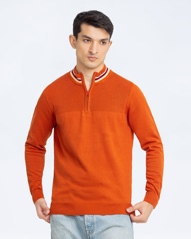 Mock Neck Sweater - FMTSWT23-029