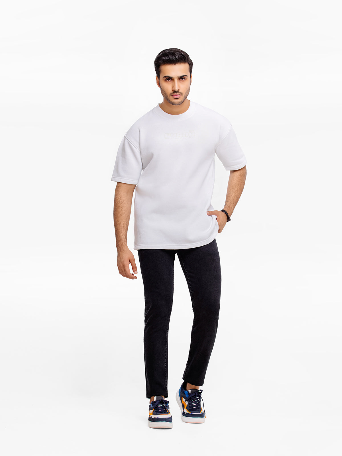 Half Sleeves Sweatshirt - FMTSS22-023