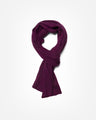 Purple Knitted Muffler - FAMM23-018