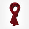 Red Knitted Muffler - FAMM23-028