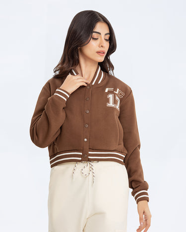 Collegiate Crop Jacket - FWTJK23-001