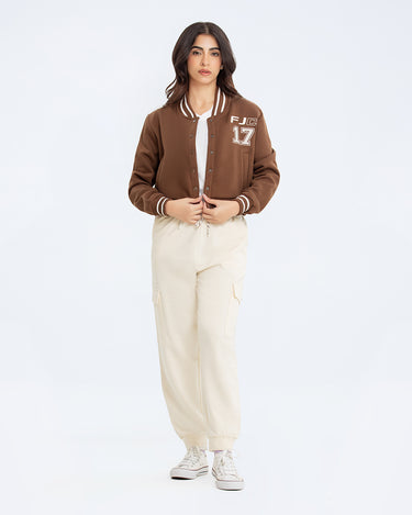 Collegiate Crop Jacket - FWTJK23-001