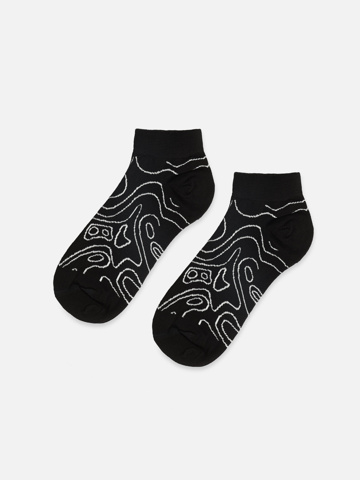 Black & White Ankle Sock - FWAS23-005