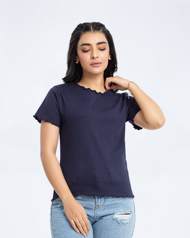 Boxy Fit Basic Tee - FWTBT23-031