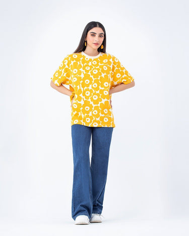 Floral Pattern Tee - FWTGT23-055