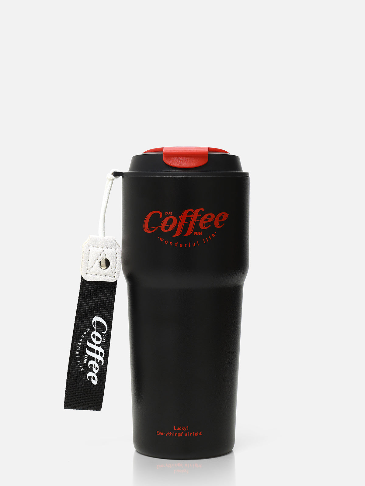Black Insulated Coffee Bottle - FABT24-002