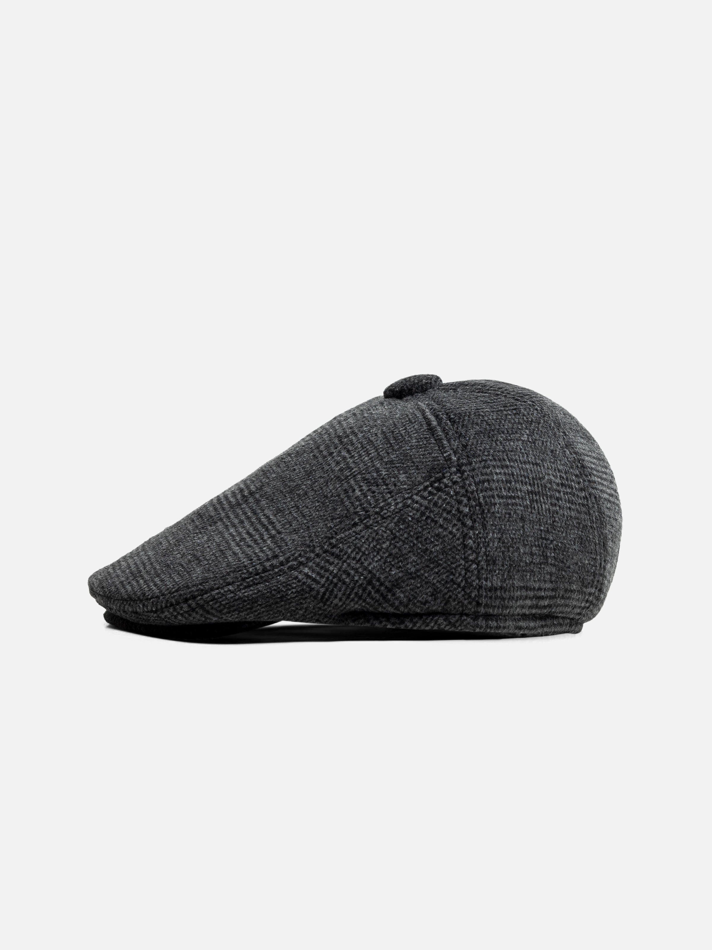 Charcoal Beret Cap - FAC24-105