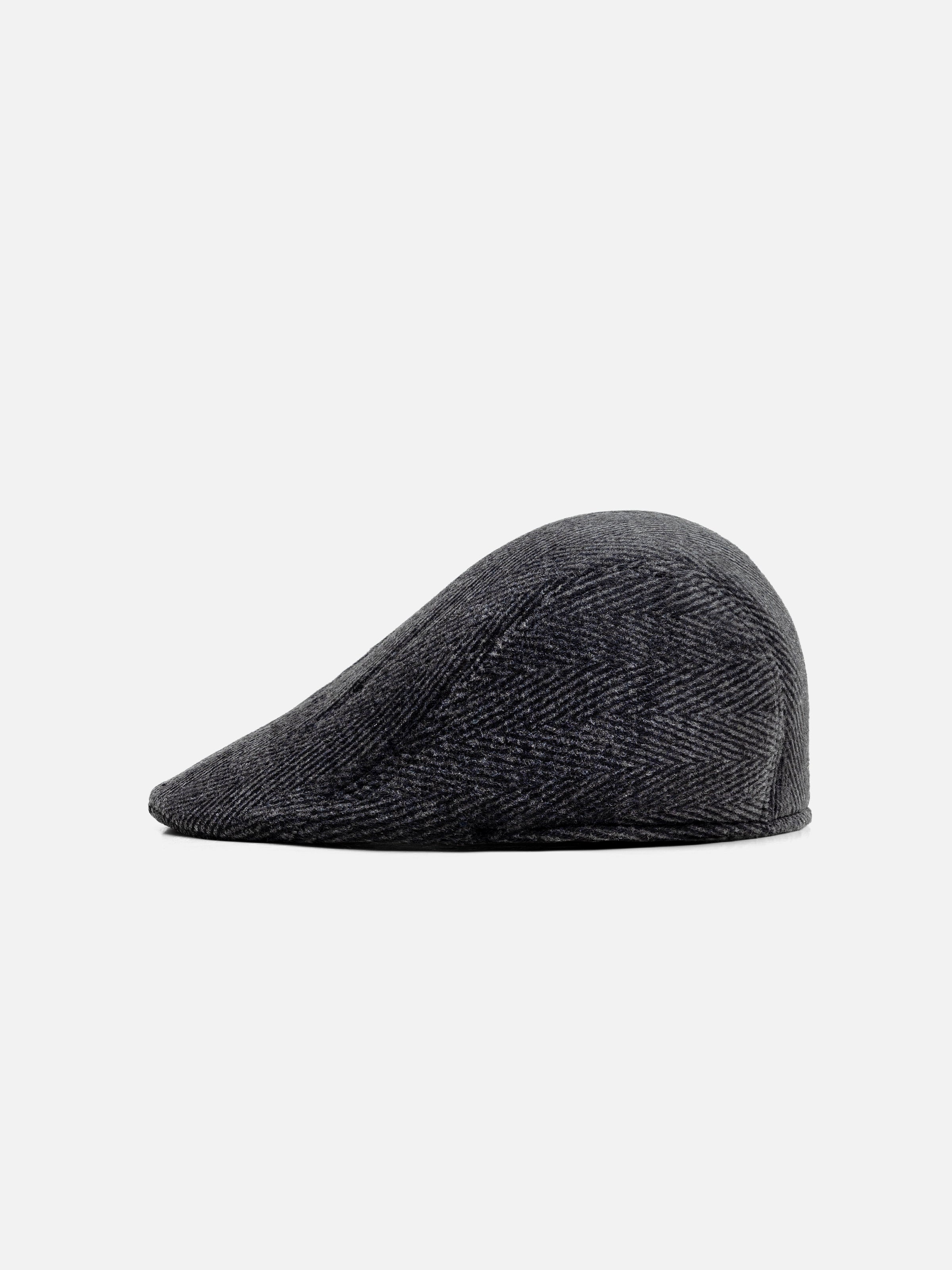 Dark Grey Beret Cap - FAC24-107