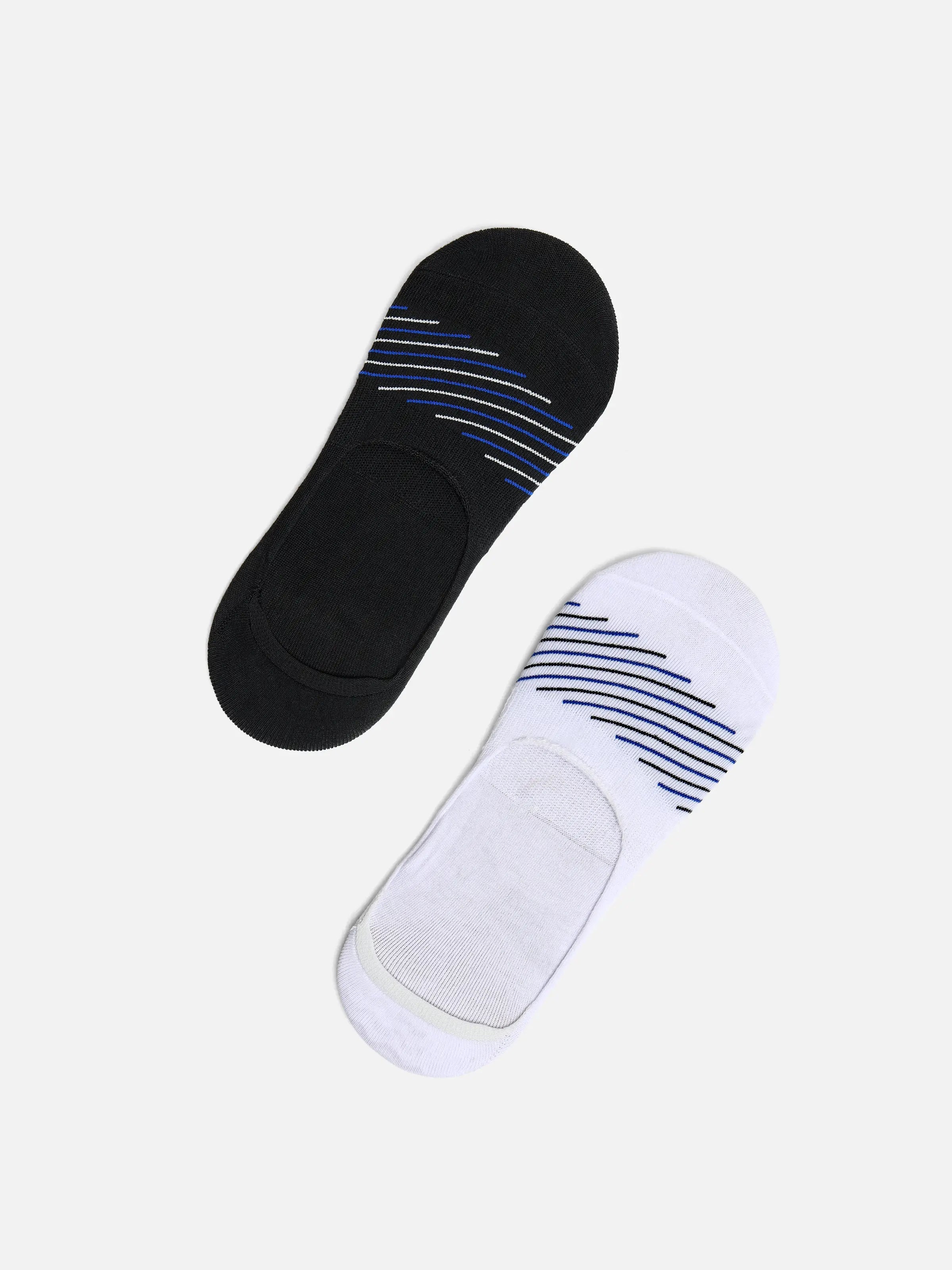 Pack of 2 Multi No-Show Socks - FAMSO24-003