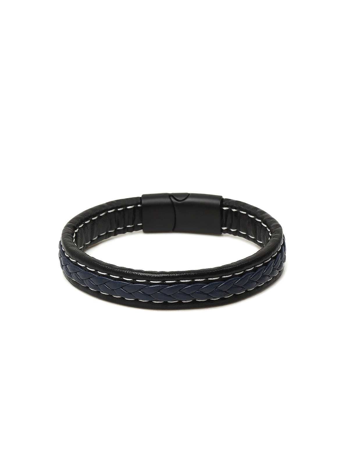 Blue Leather Bracelet - FABR24-018
