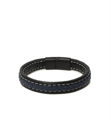 Blue Leather Bracelet - FABR24-018